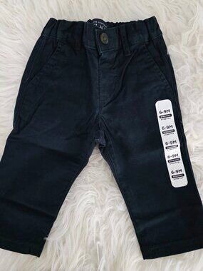 NWT Children's Place Infant 6-9mos Navy Pants 18-22lbs